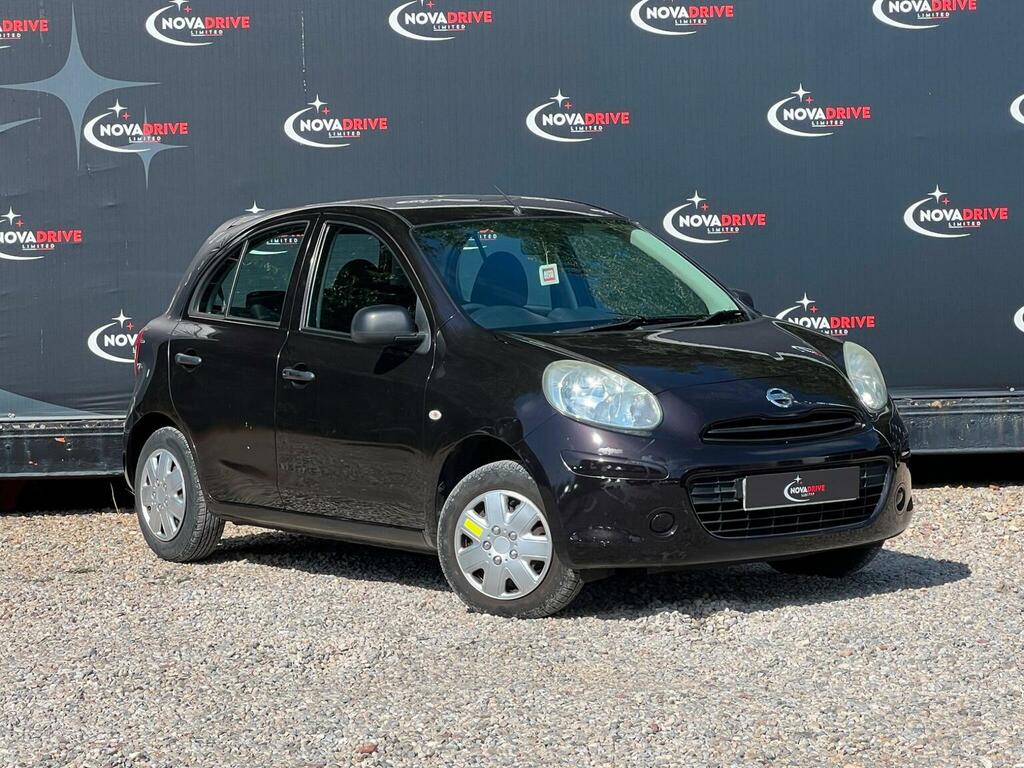 Nissan Micra 1.2 12V Visia Euro 5 Black #4