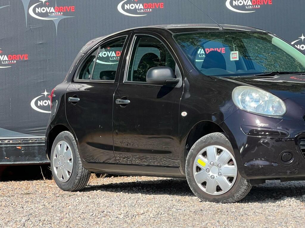 Nissan Micra 1.2 12V Visia Euro 5 Black #6