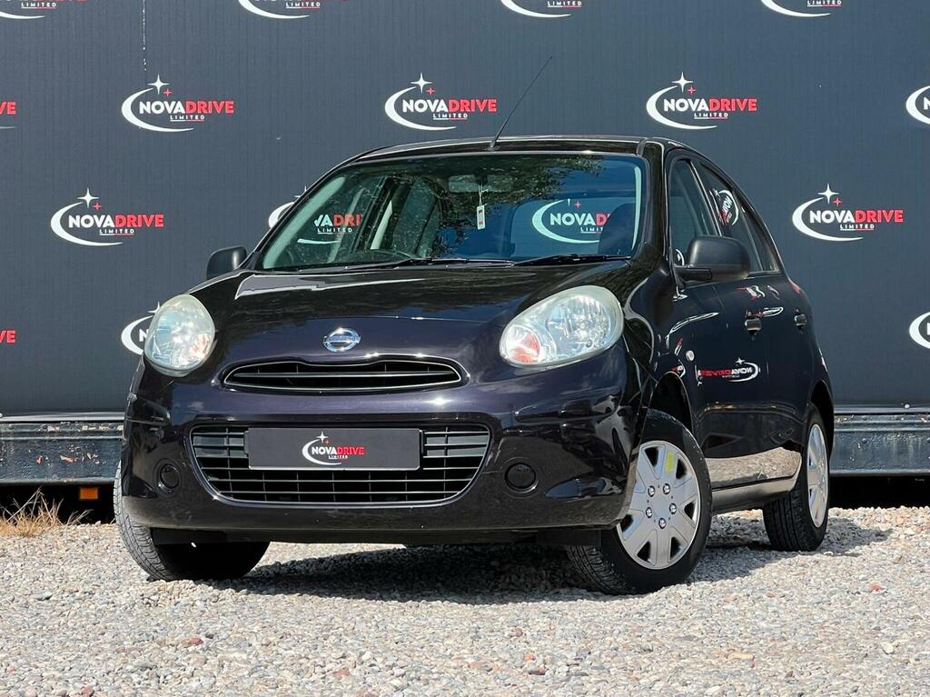 Nissan Micra 1.2 12V Visia Euro 5 Black #2