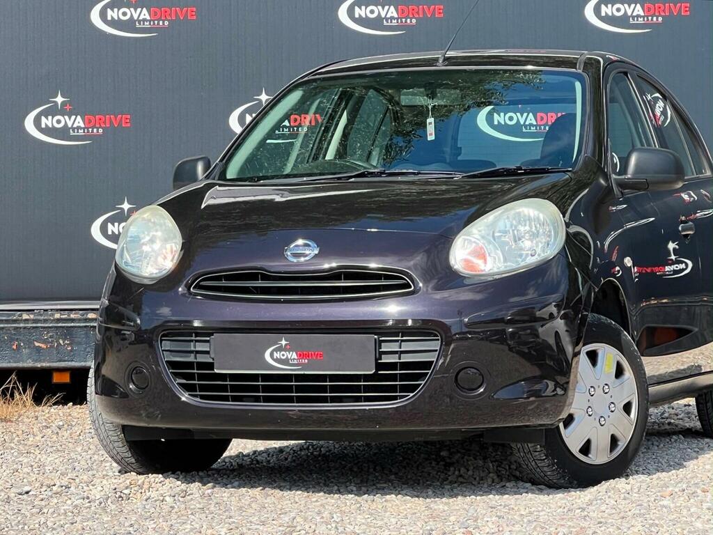 Nissan Micra 1.2 12V Visia Euro 5 Black #3