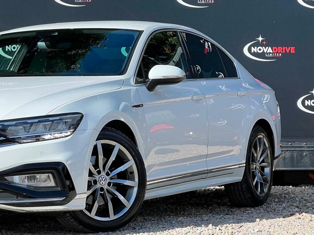 Volkswagen Passat 2.0 Tdi Evo R-line Dsg Euro 6 Ss White #3