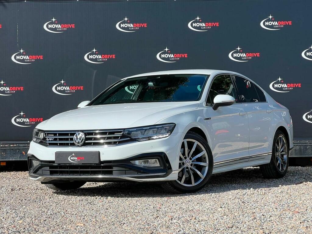 Volkswagen Passat 2.0 Tdi Evo R-line Dsg Euro 6 Ss White #2