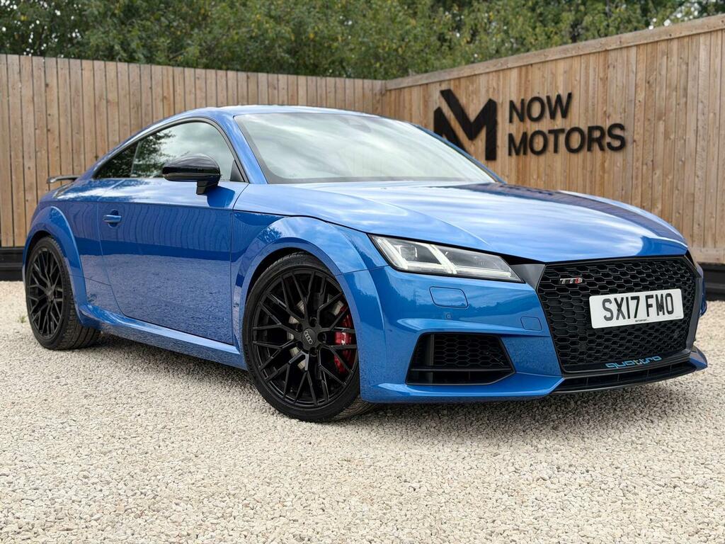 Audi TTS Black Edition Blue