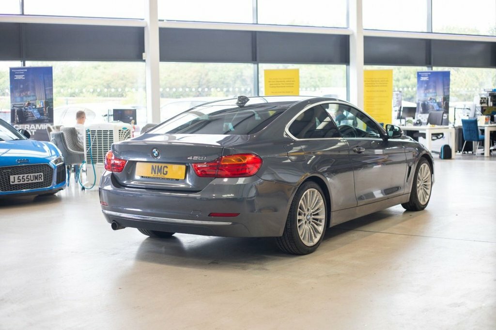 BMW 4 Series Gran Coupe 420D M Sport White #35