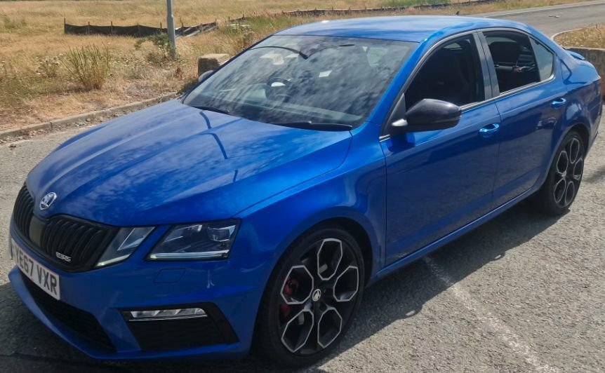 Skoda Octavia 2L Vrs Blue #4