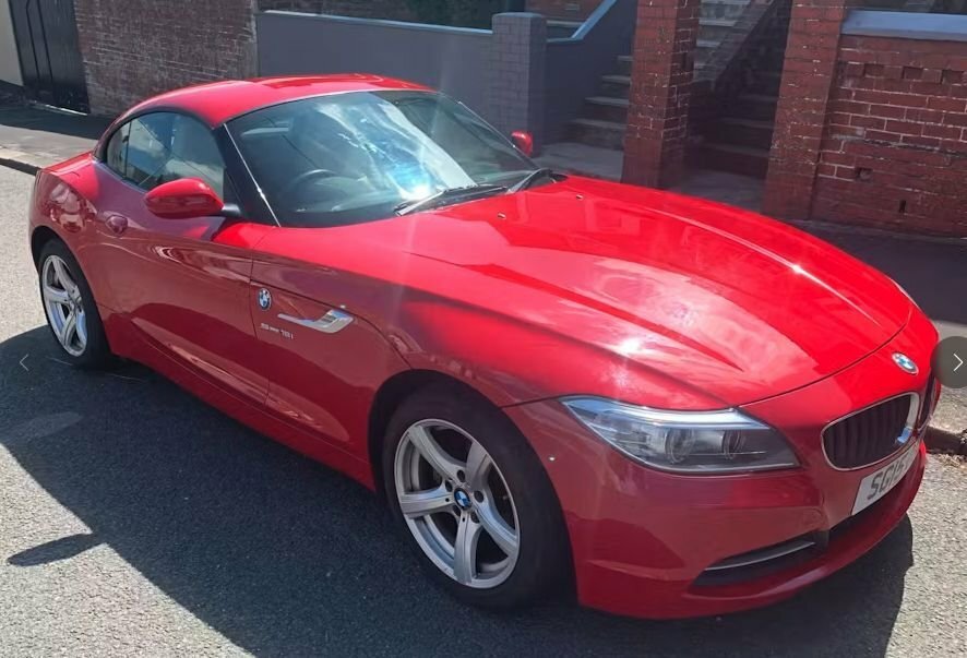 BMW Z4 Convertible Red