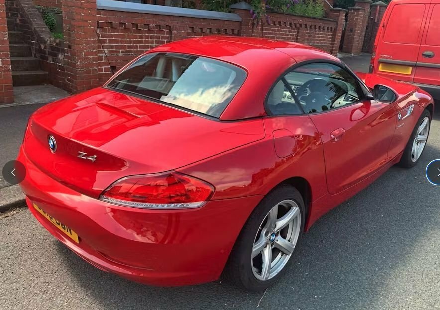 BMW Z4 Convertible Red #2