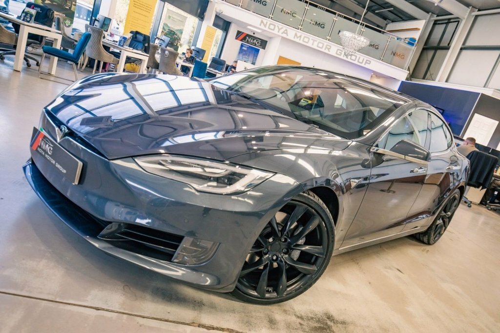 Tesla Model S Hatchback BL17OZB Silver #3