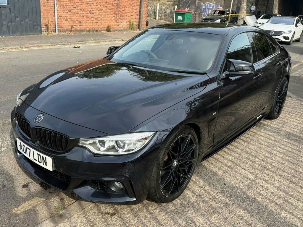 BMW 4 Series Gran Coupe 2L M Sport Black #2