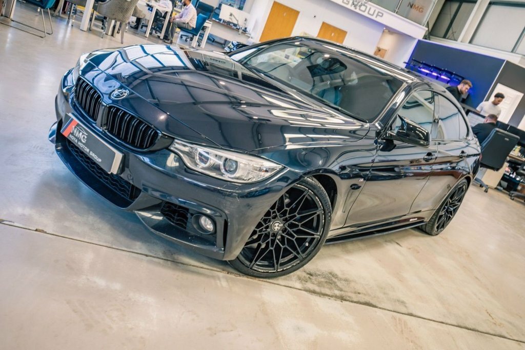 BMW 4 Series Gran Coupe 2L M Sport Black #3
