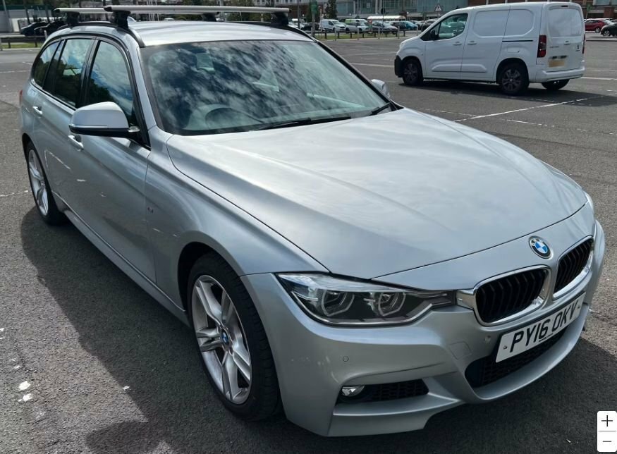 BMW 3 Series 2.0 M Sport Saloon Euro 6 Ss 1 Grey #1