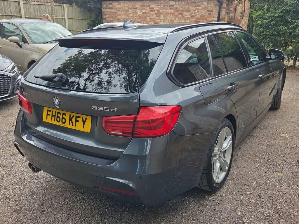 BMW 3 Series 2016 3.0 335D M Sport Xdrive Euro 6 Ss Black #3