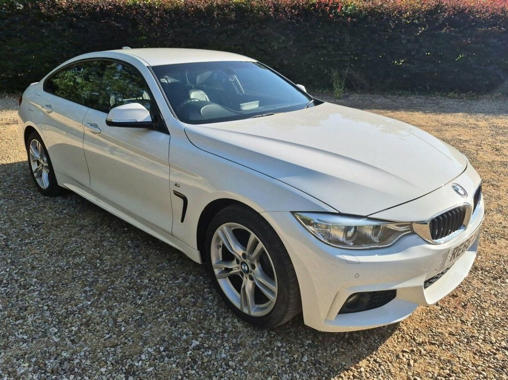 BMW 4 Series Gran Coupe 2L M Sport White
