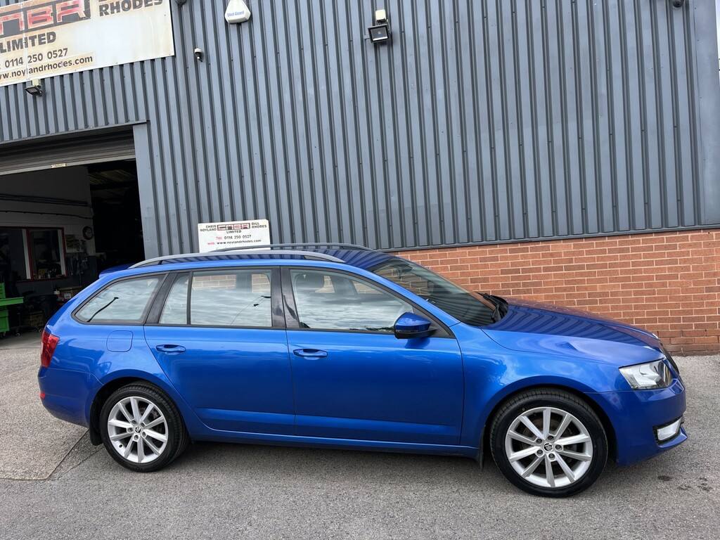 Skoda Octavia 1.6 Tdi Se 2014 Blue #2