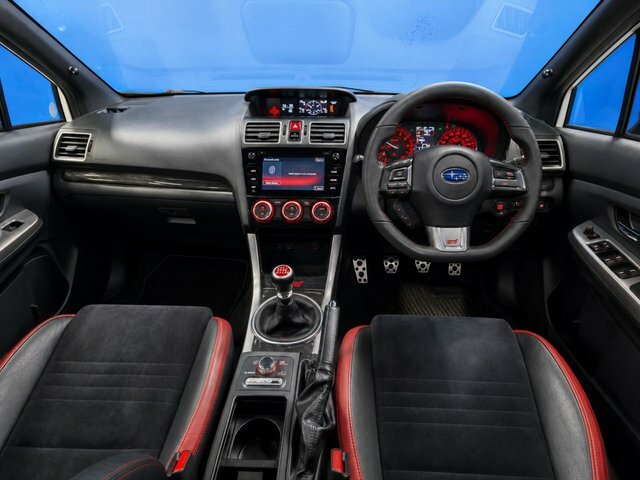 Subaru WRX STI Type Uk Saloon White #2