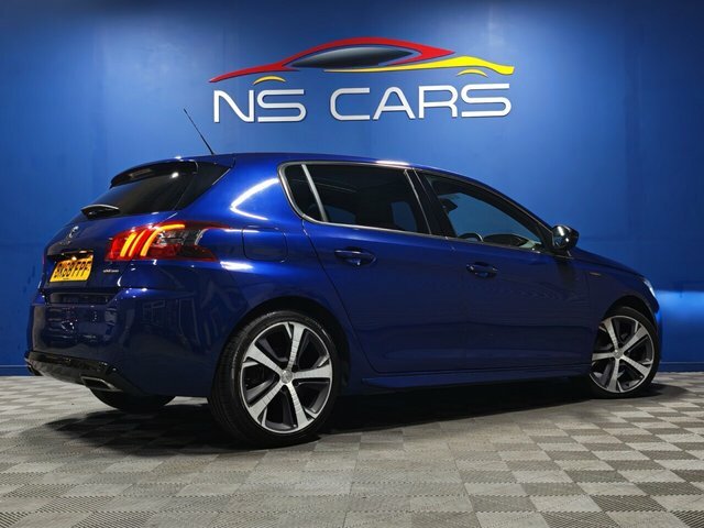 Peugeot 308 Puretech Gt Line Hatchback Blue #5
