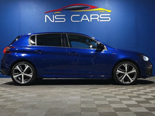 Peugeot 308 Puretech Gt Line Hatchback Blue #3