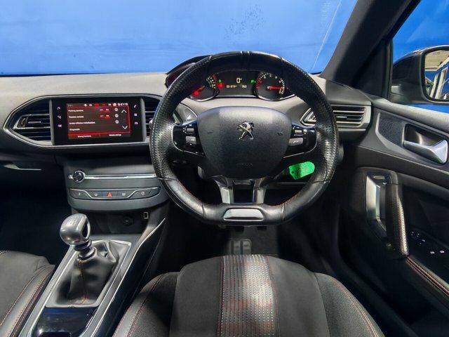 Peugeot 308 Puretech Gt Line Hatchback Blue #6