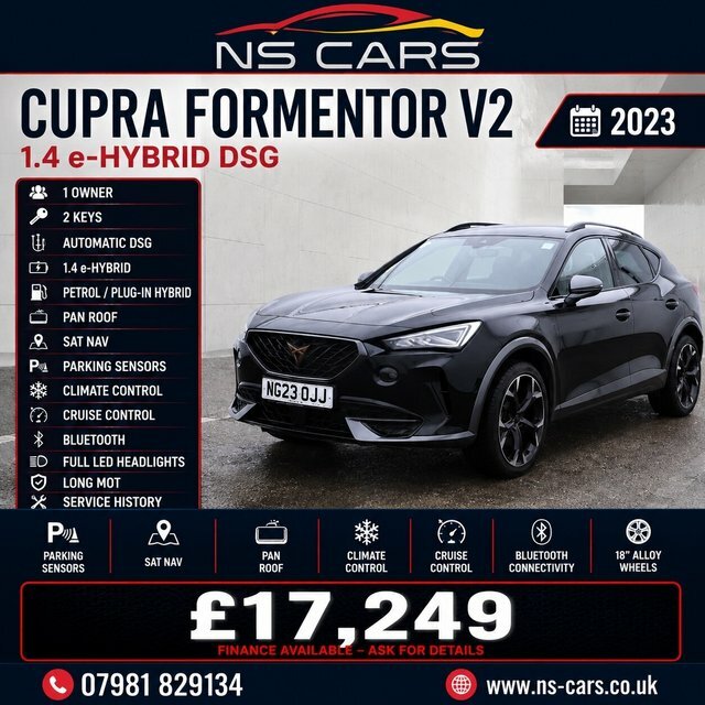 Cupra Formentor Ehybrid 12.8Kwh V2 Suv Black