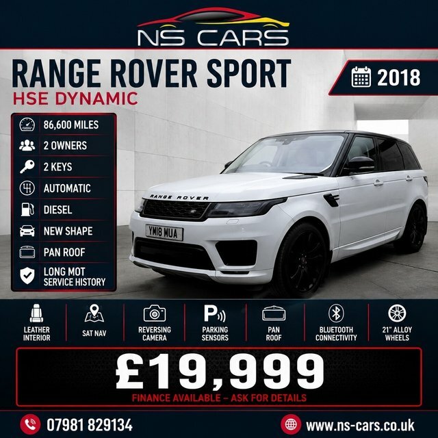 Land Rover Range Rover Sport Sd V6 Hse Dynamic White