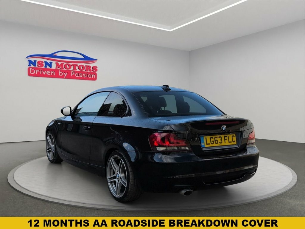 BMW 1 Series 2.0 118D Sport Plus Edition Coupe Black #2
