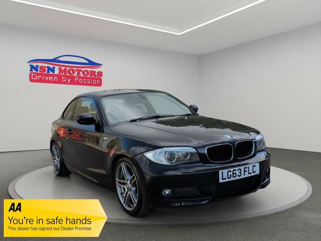BMW 1 Series 2.0 118D Sport Plus Edition Coupe Black