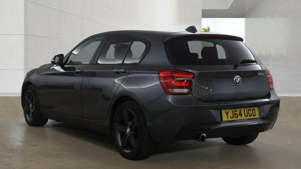BMW 1 Series 2.0 118D Sport Hatchback Euro 5 S Grey #2