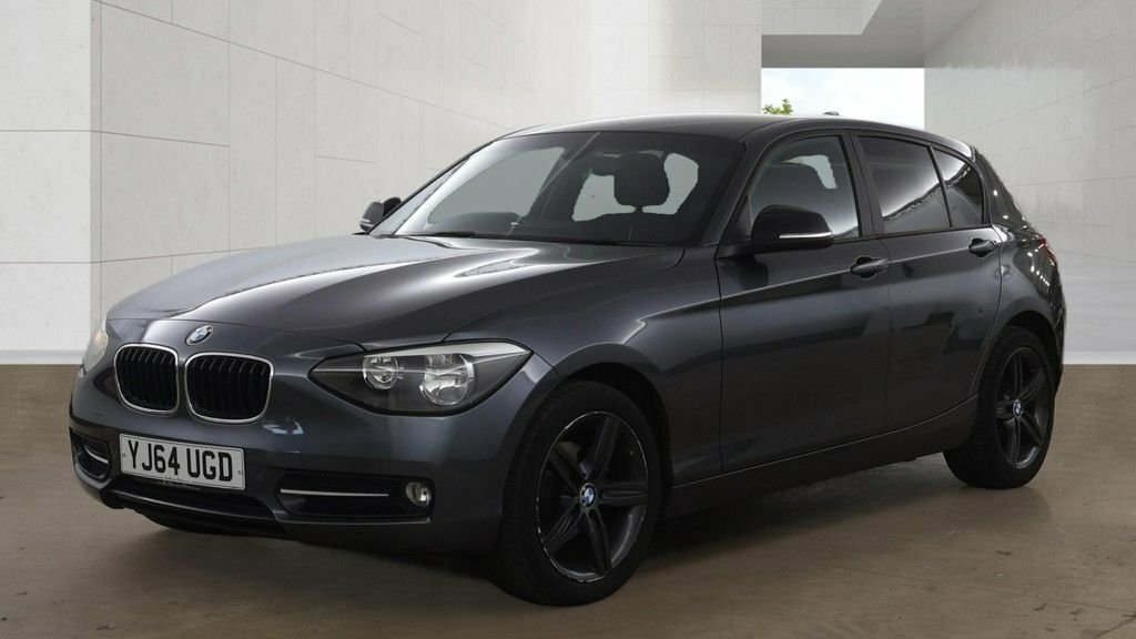 BMW 1 Series 2.0 118D Sport Hatchback Euro 5 S Grey #4