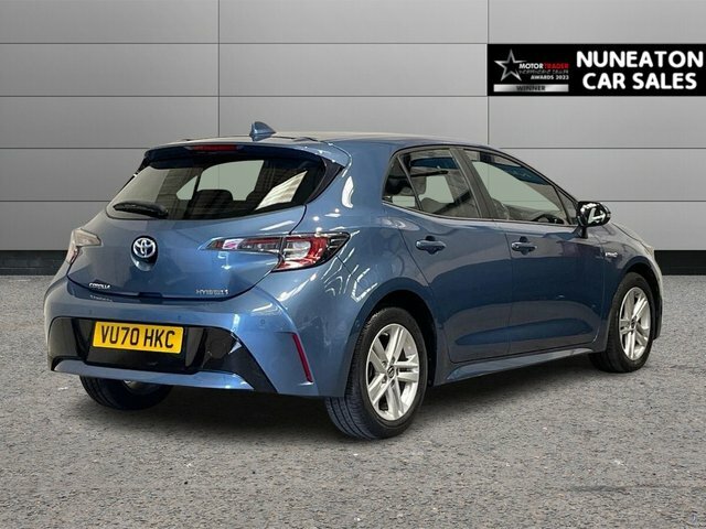 Toyota Corolla 1.8 Vvt-h Icon Tech Hatchback Hybrid Cv VU70HKC Blue #2