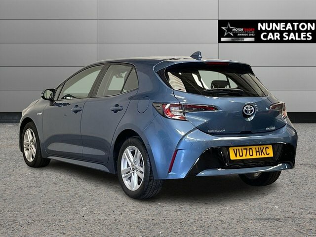 Toyota Corolla 1.8 Vvt-h Icon Tech Hatchback Hybrid Cv VU70HKC Blue #4