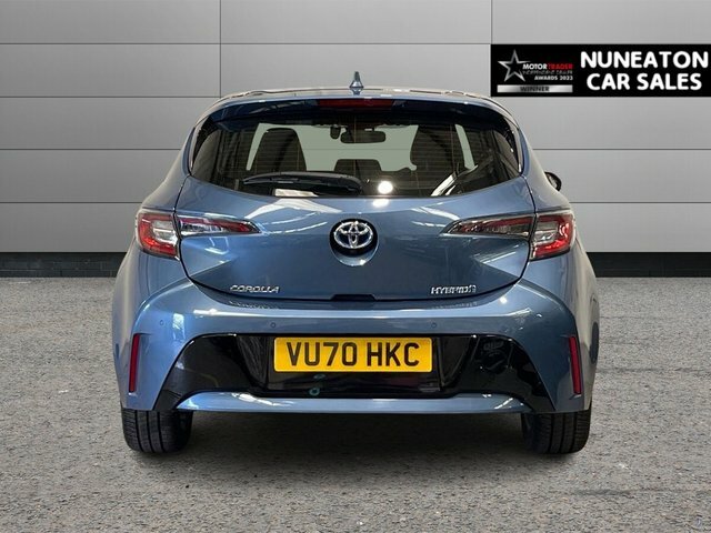 Toyota Corolla 1.8 Vvt-h Icon Tech Hatchback Hybrid Cv VU70HKC Blue #3