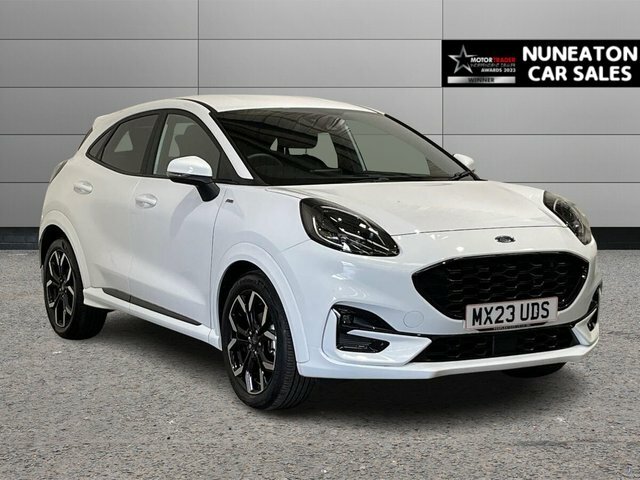 Ford Puma 1.0T Ecoboost Mhev St-line X Suv Hybrid MX23UDS White