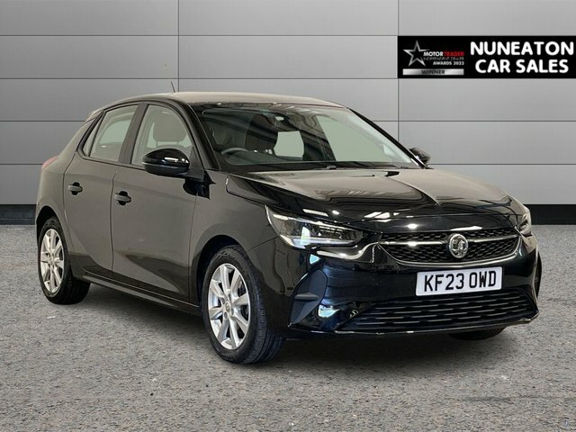 Vauxhall Corsa 1.2 Turbo Design Hatchback Euro 6 KF23OWD Black