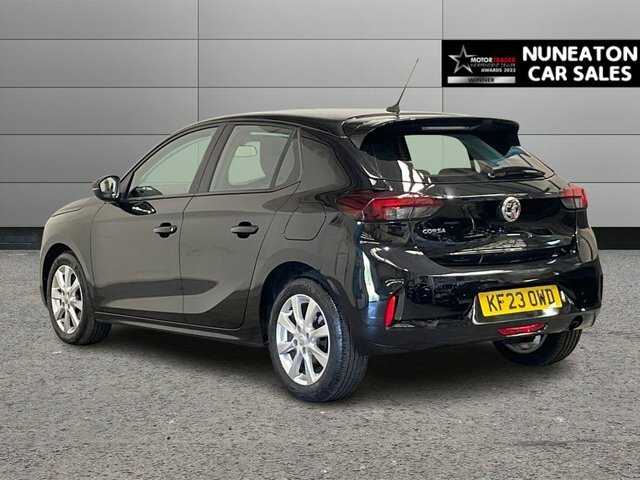 Vauxhall Corsa 1.2 Turbo Design Hatchback Euro 6 KF23OWD Black #5