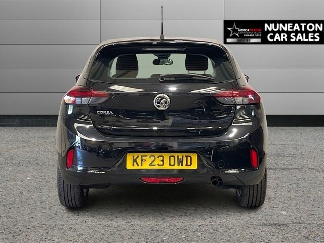 Vauxhall Corsa 1.2 Turbo Design Hatchback Euro 6 KF23OWD Black #4