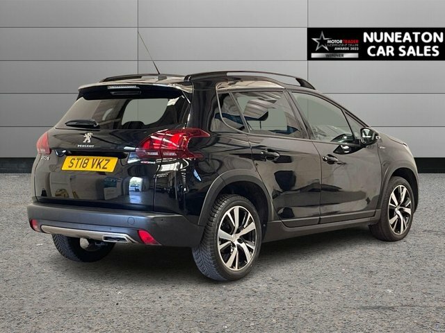 Peugeot 2008 1.2 Puretech Gt Line Suv Eat Euro 6 S ST18VKZ Black #3