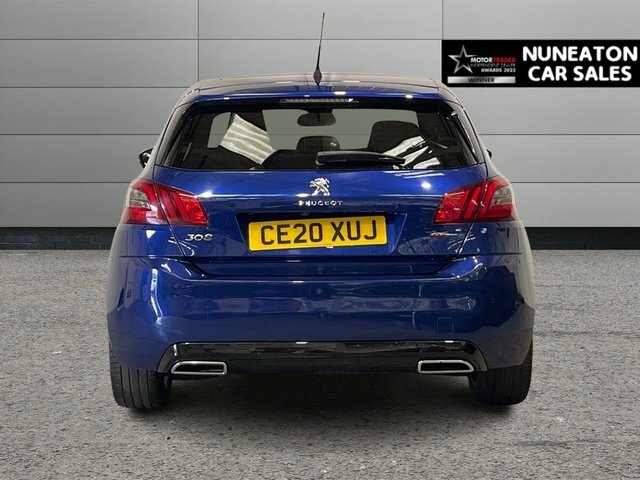 Peugeot 308 1.2 Puretech Gpf Gt Line Hatchback Manu CE20XUJ Blue #4