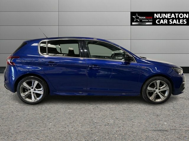 Peugeot 308 1.2 Puretech Gpf Gt Line Hatchback Manu CE20XUJ Blue #2