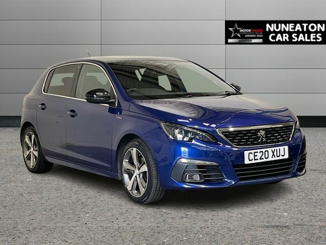 Peugeot 308 1.2 Puretech Gpf Gt Line Hatchback Manu CE20XUJ Blue