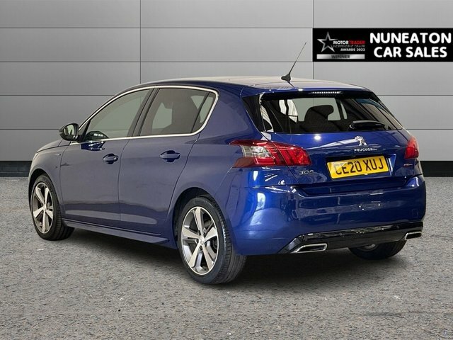 Peugeot 308 1.2 Puretech Gpf Gt Line Hatchback Manu CE20XUJ Blue #5