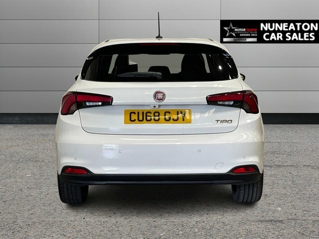 Fiat Tipo 1.4 T-jet S-design Hatchback Eur CU68GJY White #4