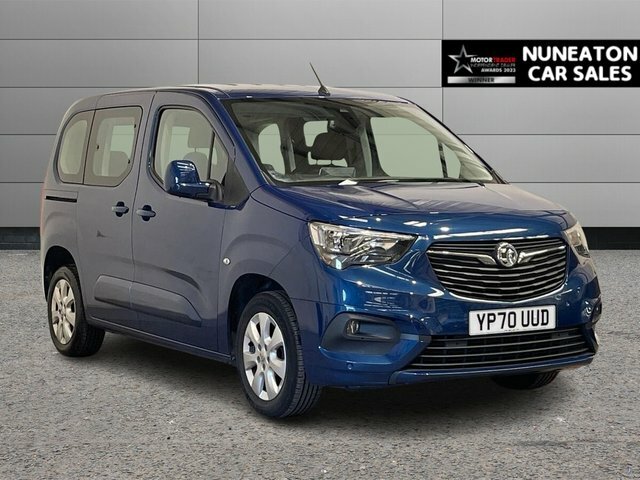 Vauxhall Combo Life 1.2 Turbo Gpf Energy Mpv Euro 6 Blue