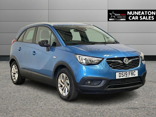 Vauxhall Crossland X 1.2 Se Suv Euro 6 83 Ps DS19FRC Blue