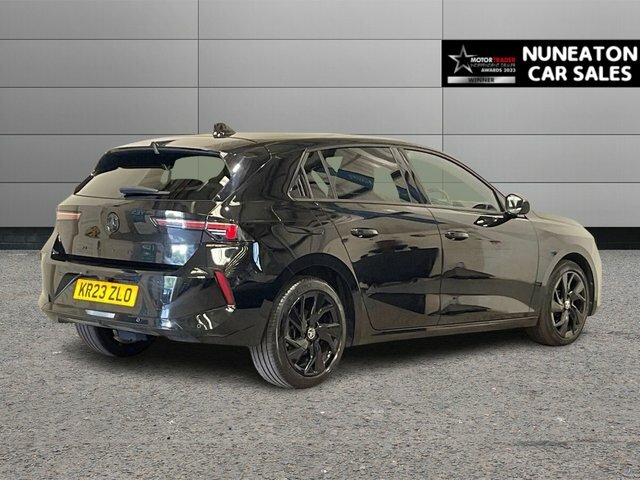 Vauxhall Astra 1.2 Turbo Gs Hatchback Euro 6 S KR23ZLO Black #3