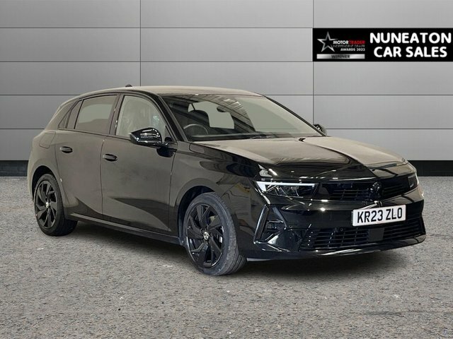 Vauxhall Astra 1.2 Turbo Gs Hatchback Euro 6 S KR23ZLO Black
