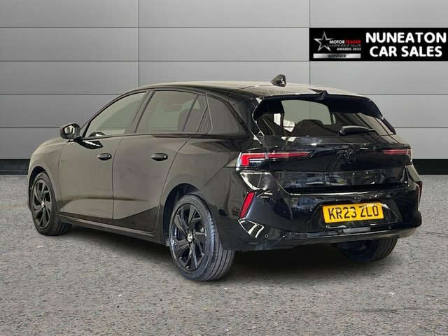 Vauxhall Astra 1.2 Turbo Gs Hatchback Euro 6 S KR23ZLO Black #5