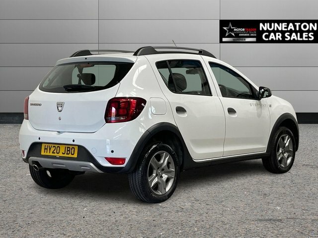 Dacia Sandero Stepway 0.9 Tce Comfort Hatchback Euro 6 White #3