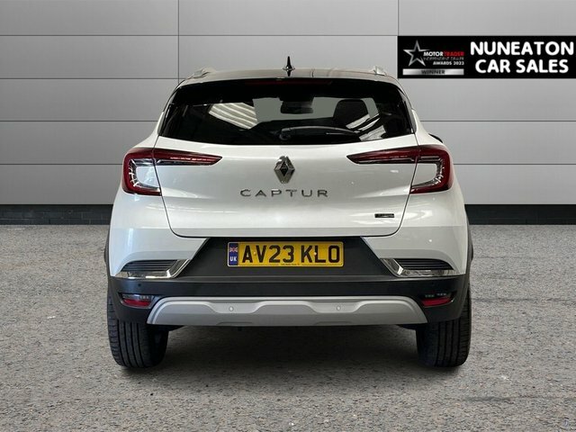 Renault Captur 1.6 E-tech Techno Suv Hybrid Euro White #4