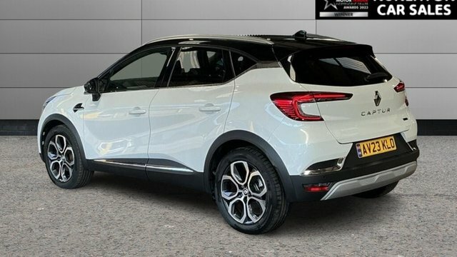 Renault Captur 1.6 E-tech Techno Suv Hybrid Euro White #4