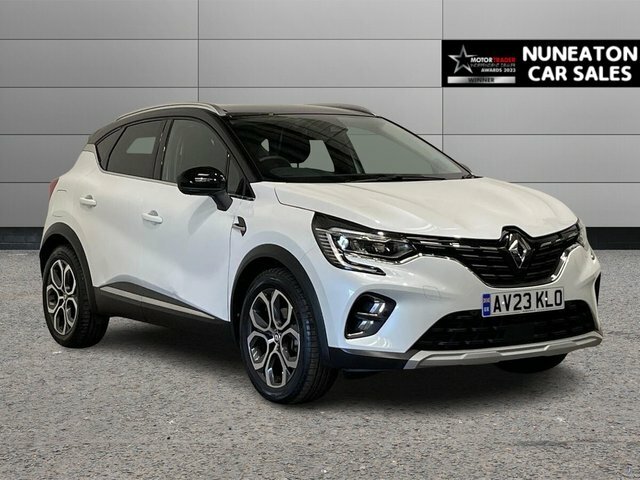 Renault Captur 1.6 E-tech Techno Suv Hybrid Euro White